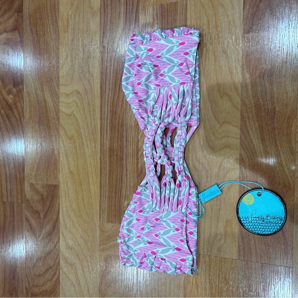 Frankie’s Bikinis Strapless Top Size M - Picture 2 of 3